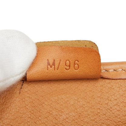 Celine Macadam Pouch Brown Leather