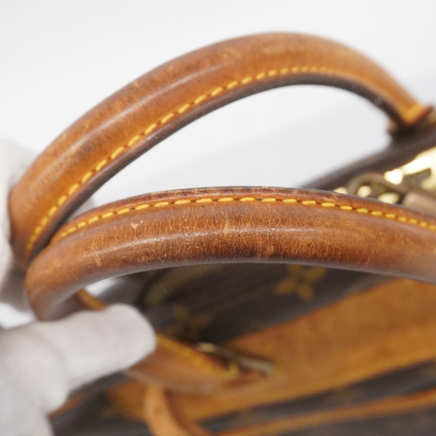 Louis Vuitton Monogram Deauville Handbag M47270 Brown