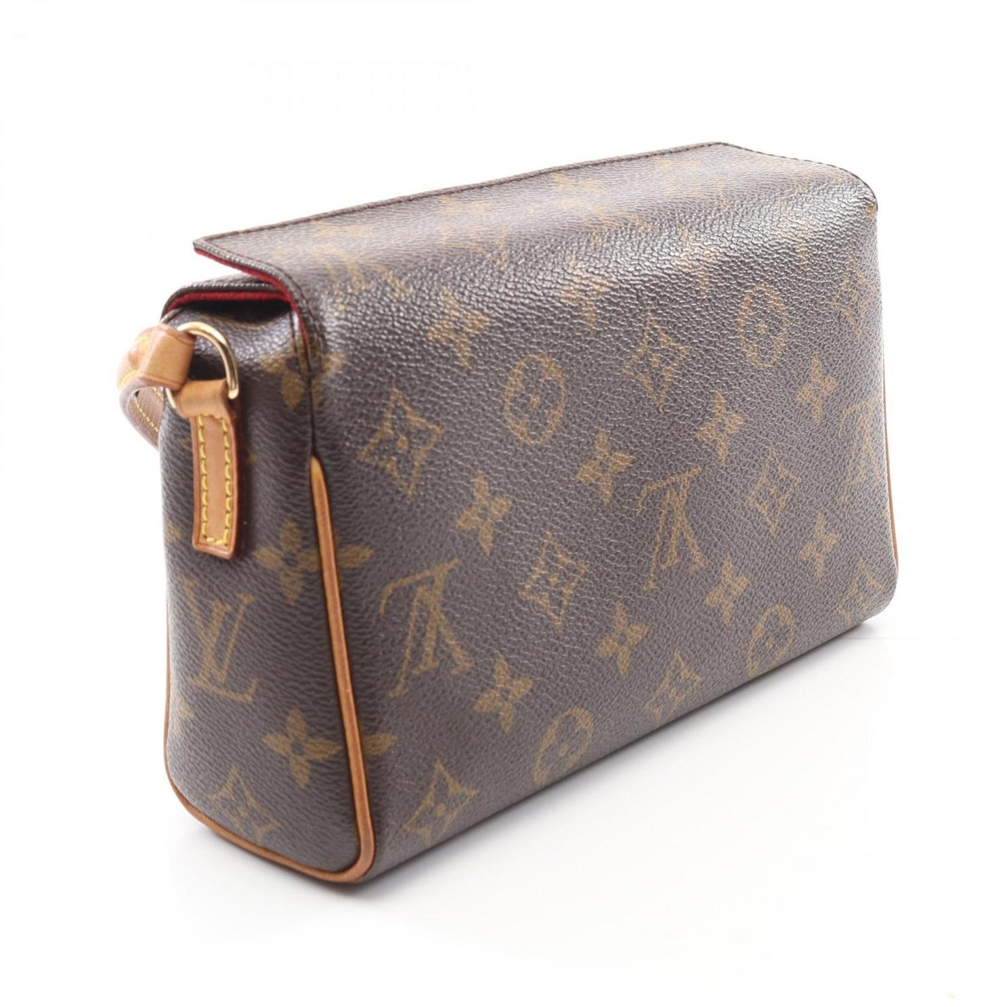 Louis Vuitton Louis Vuitton Recital Handbag Coated Canvas Leather Monogram