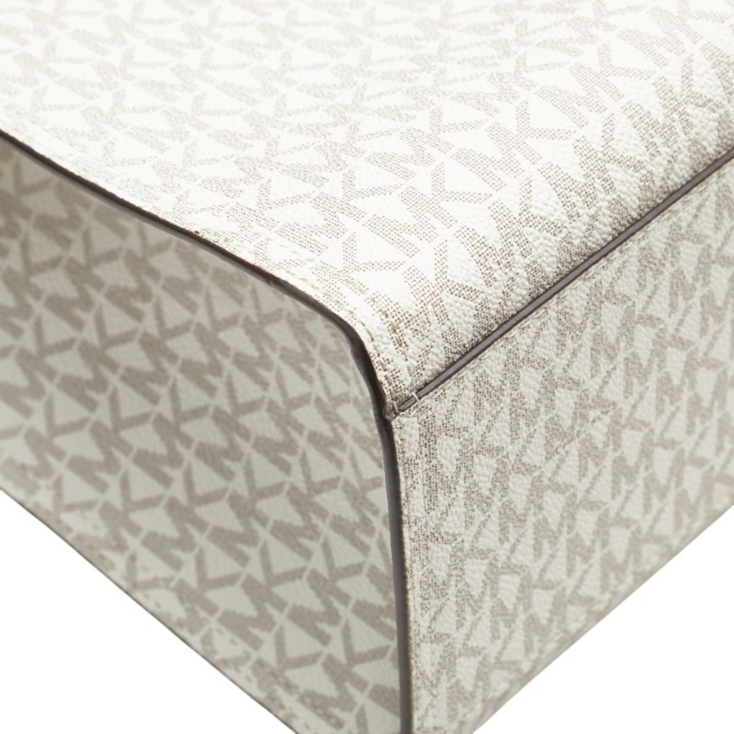 Michael Kors Signature Handbag Tote Bag 35T0Gy9T3B White