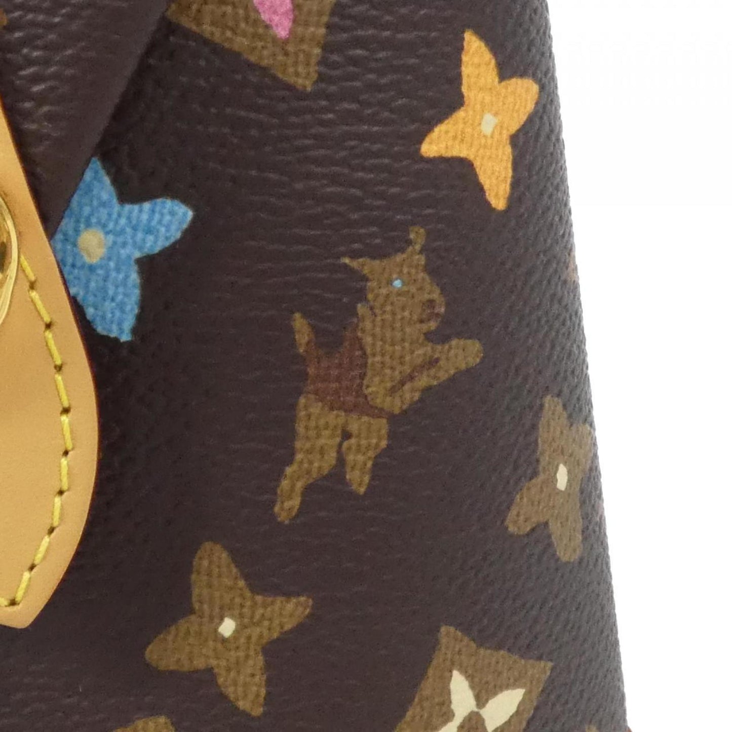 Canvas Louis Vuitton Pouch Coated