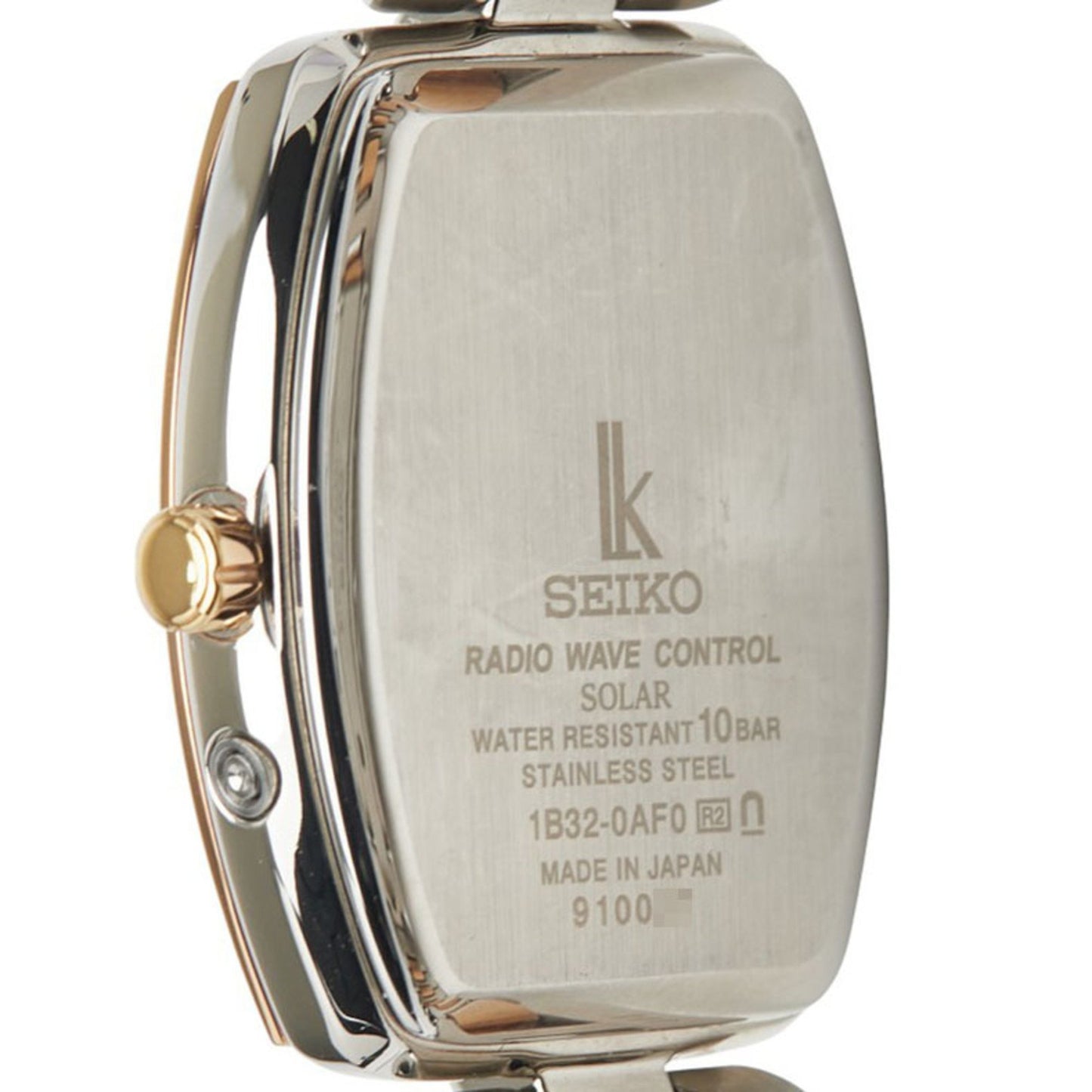 Seiko Lukia Watch 1B32-0Af0 Solar Radio-Controlled