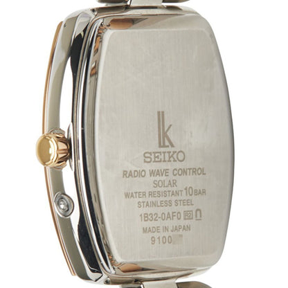Seiko Lukia Watch 1B32-0Af0 Solar Radio-Controlled