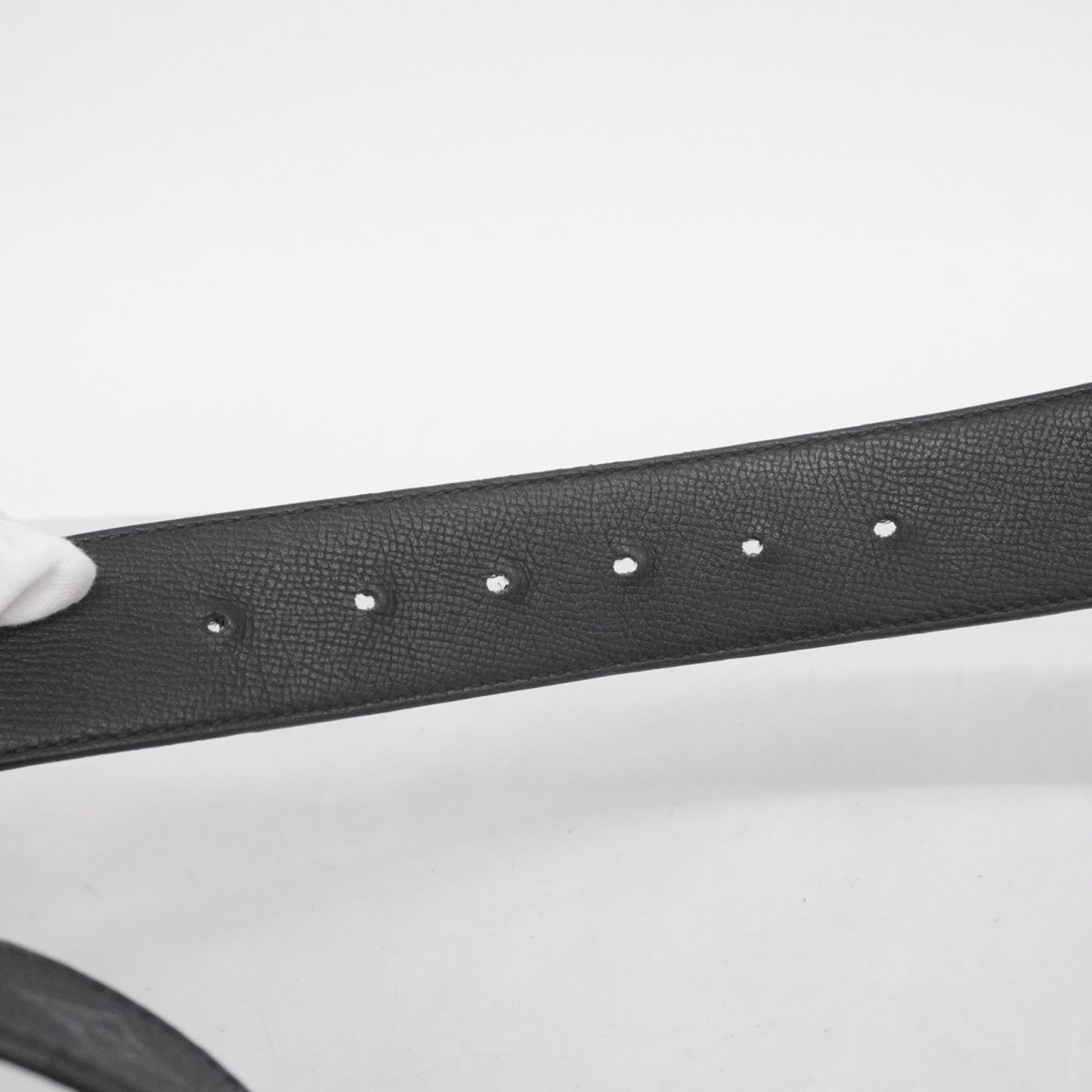 Louis Vuitton Monogram Eclipse Lv Initial Belt 40Mm Reversible M0157T Black/Gray