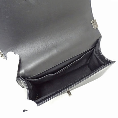 Chanel Boy Women'S Shoulder Bag In Tweed Leather