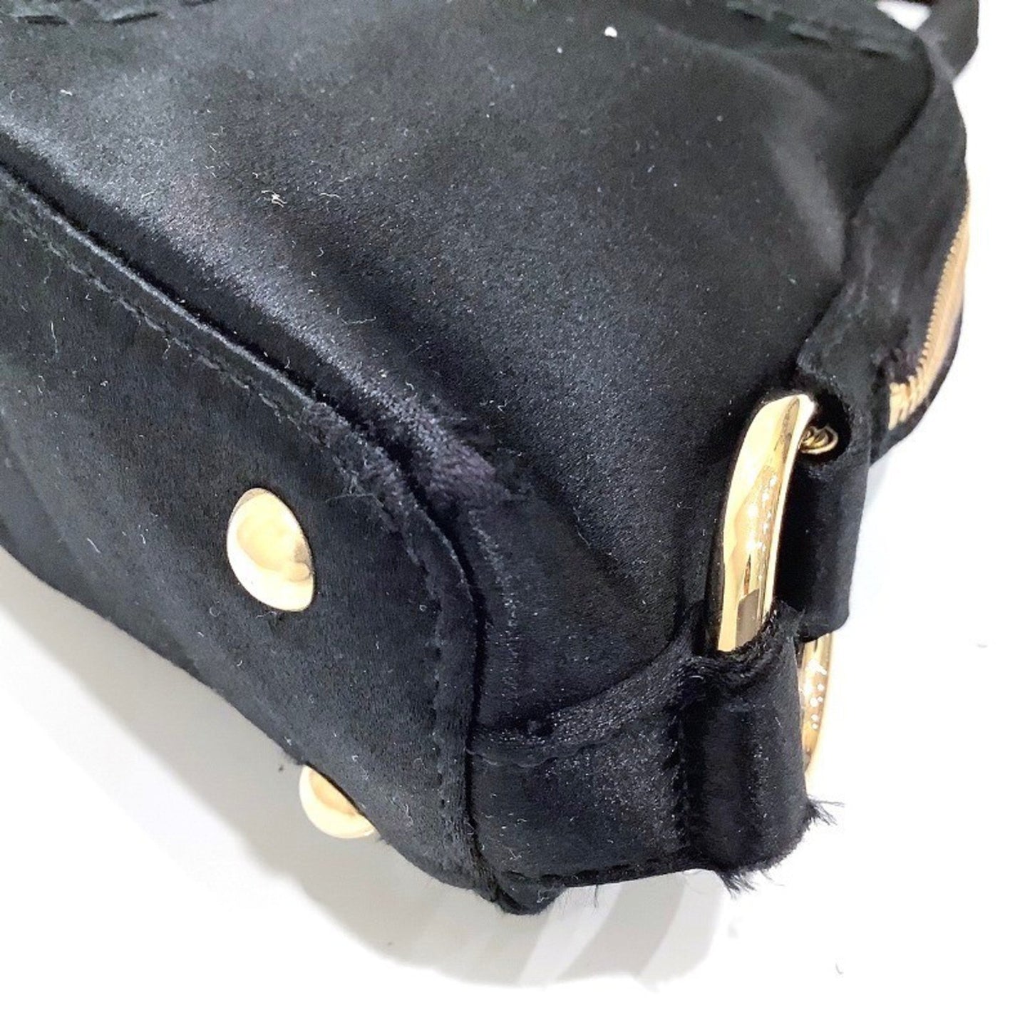 Yves Saint Laurent Muse Handbag Black Ysl Ja-24394