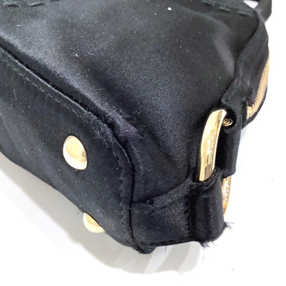 Yves Saint Laurent Muse Handbag Black Ysl Ja-24394