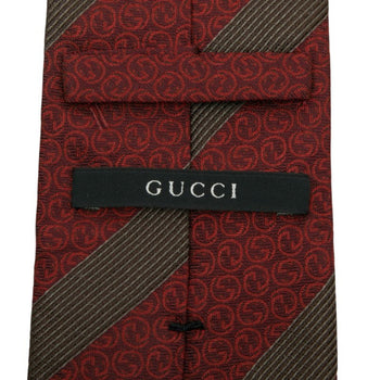 Gucci Interlocking Stripe Tie