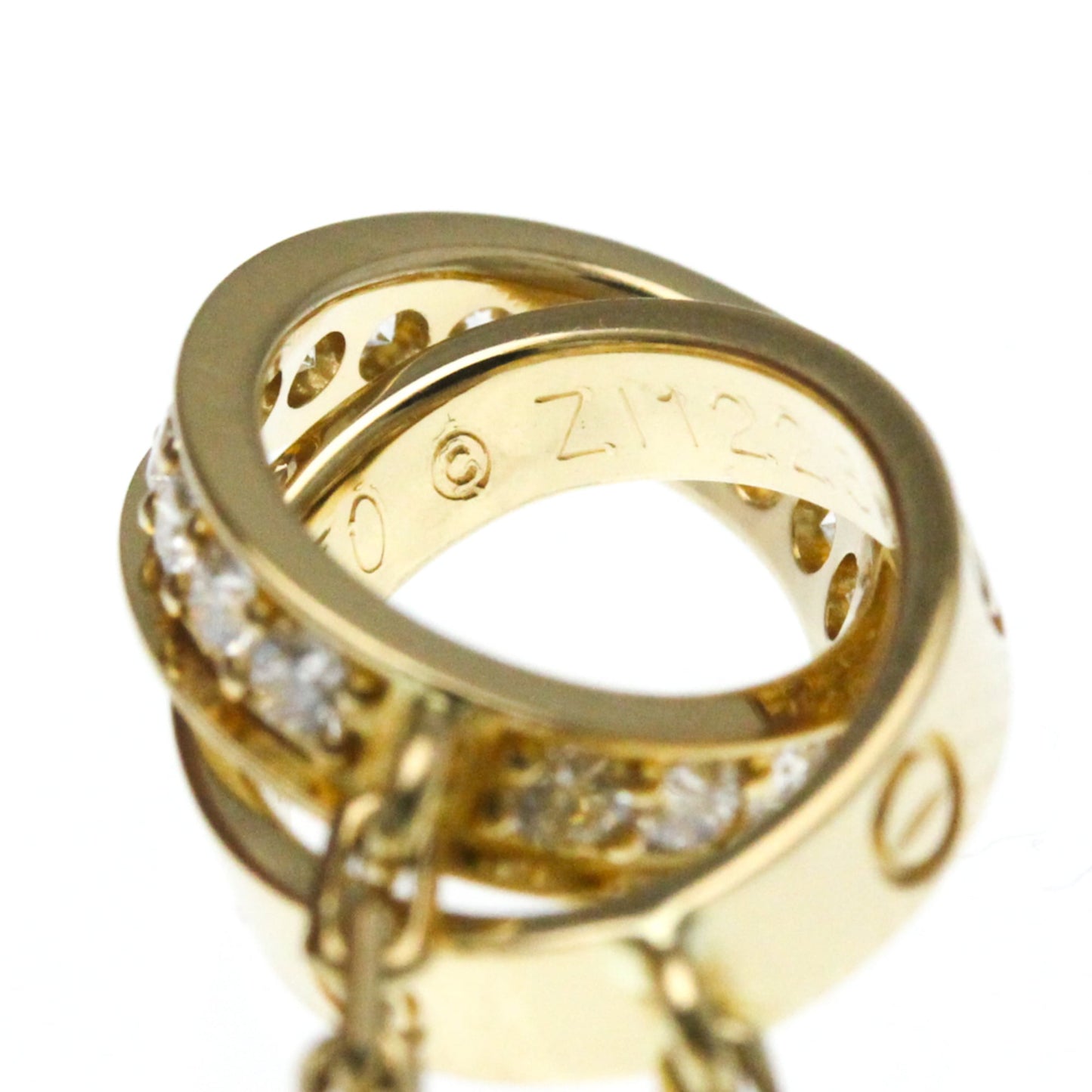 Cartier Baby Love Necklace Diamond Yellow Gold (18K) Diamond Men