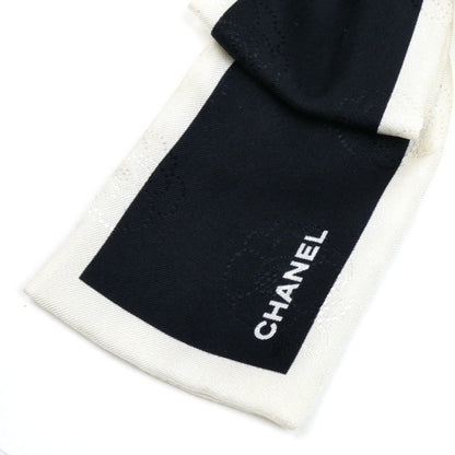 Chanel Silk Ribbon Scrunchie Hair Aa7530