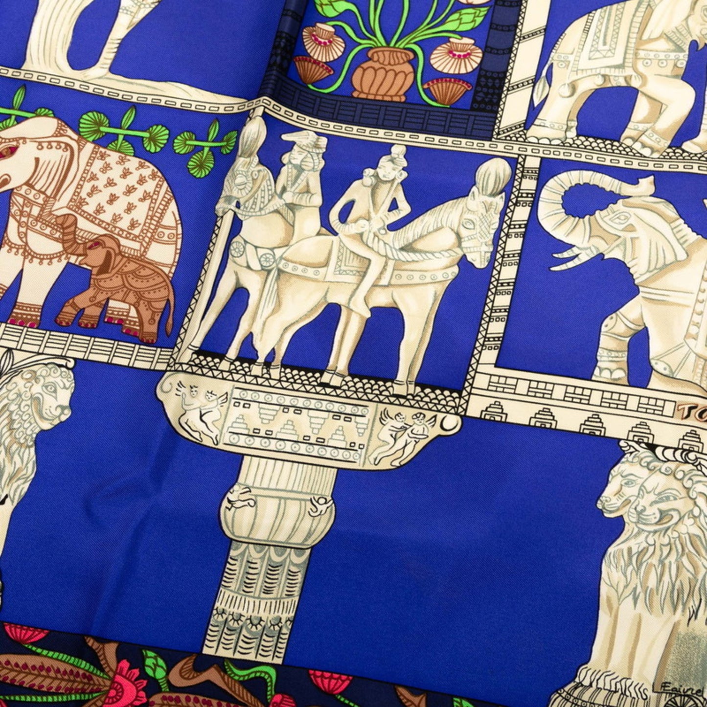 Hermes Herms Carr 90 Torana Scarf