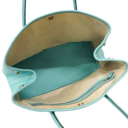 Hermes Herms Garden Pm Country Blue Atoll Tote Bag