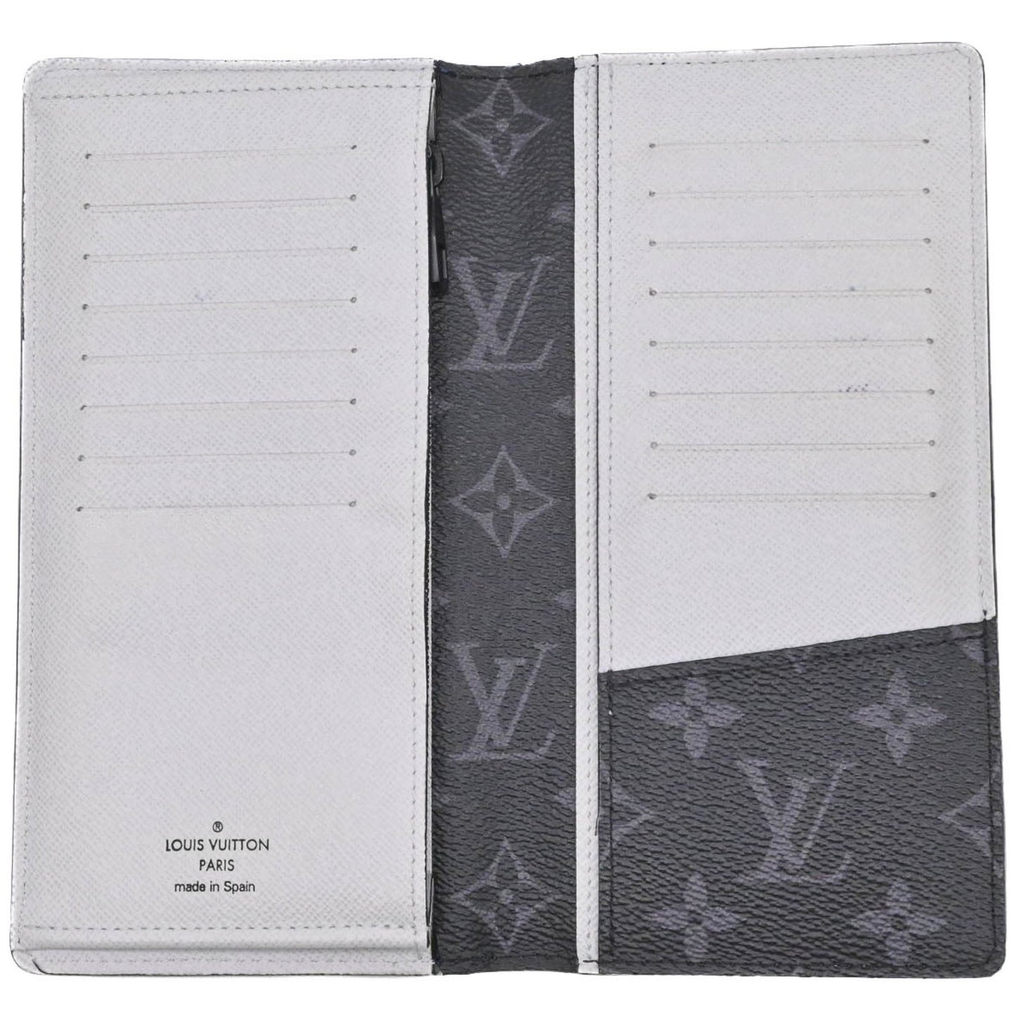 Louis Vuitton Louis Vuitton Portefeuille Brazza Epi Leather Long Wallet Blue White M81371 Ic Chip