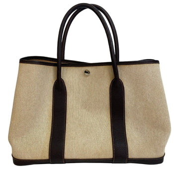 Leather - Hermes Handbag - Tote Bag Canvas