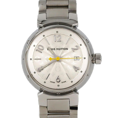 Louis Vuitton Tambour Q121K Ss Wristwatch Quartz