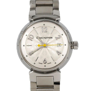 Louis Vuitton Tambour Q121K Ss Wristwatch Quartz