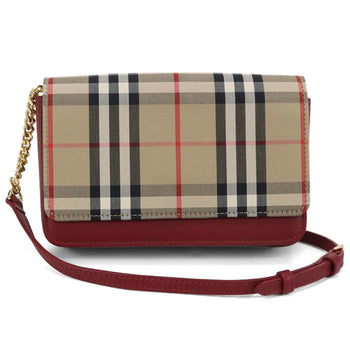 Burberry Nova Check Chain Shoulder Bag