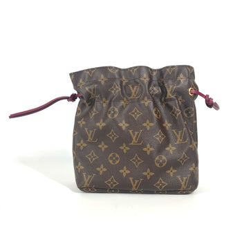 Louis Vuitton M43445 Monogram Drawstring Pouch Posh Noe Canvas