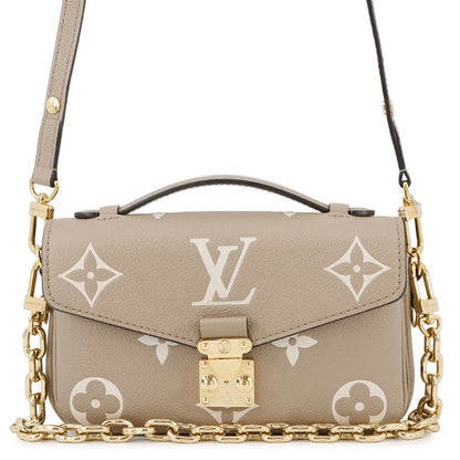 Louis Vuitton Monogram Empreinte Pochette Metis Ew M23081 2-Way Handbag