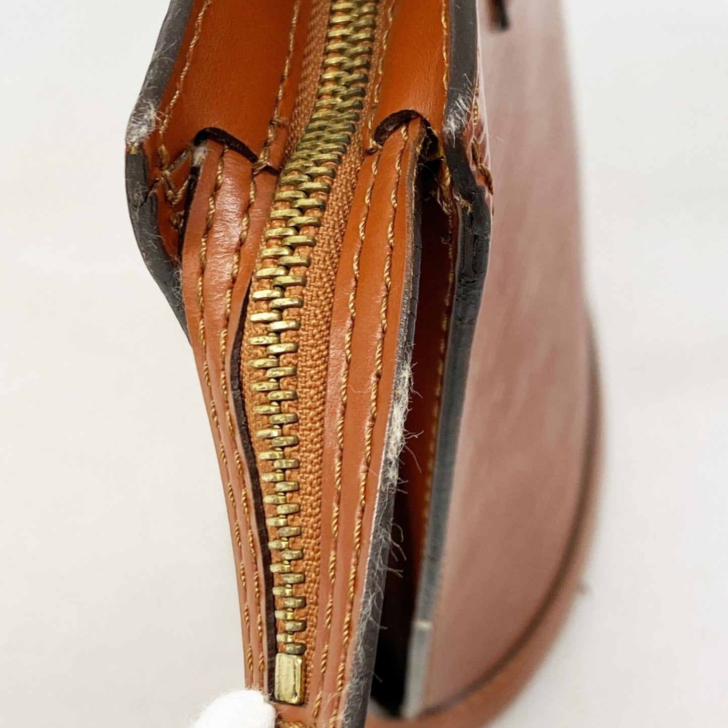 Louis Vuitton Epi Saint-Jacques Handbag M52273 Kenya Brown