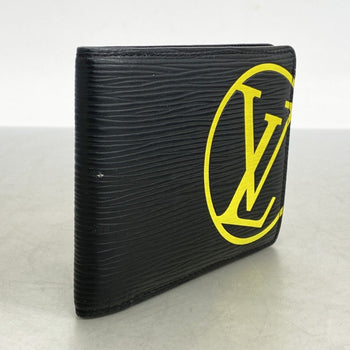 Louis Vuitton Epi Wallet Lv Circle Portefeuille Multiple M67907 Noir