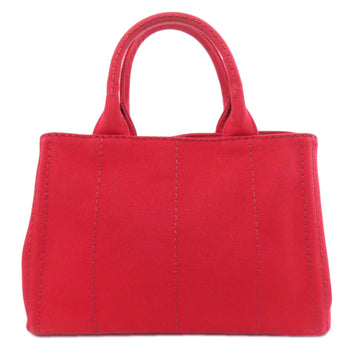 Prada Canapa Mini 2-Way Handbag Canvas