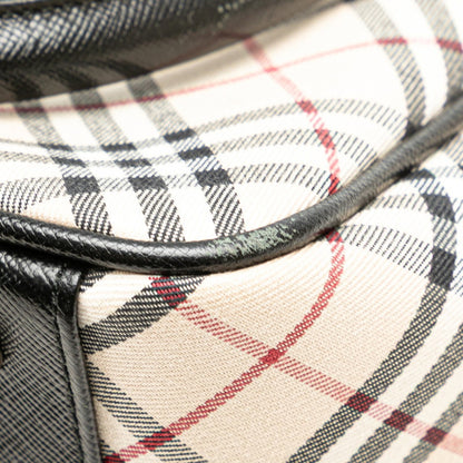 Burberry Nova Check Handbag In Beige