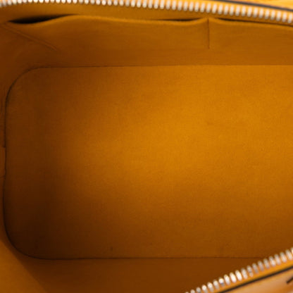 Louis Vuitton Epi Alma Pm Handbag M40619 Citron Yellow Leather