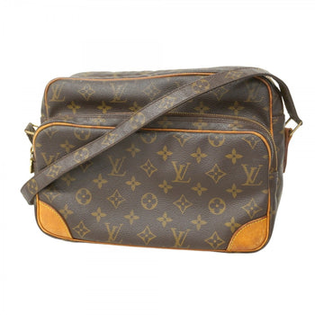 Louis Vuitton Monogram Nile Shoulder Bag M45244 Brown
