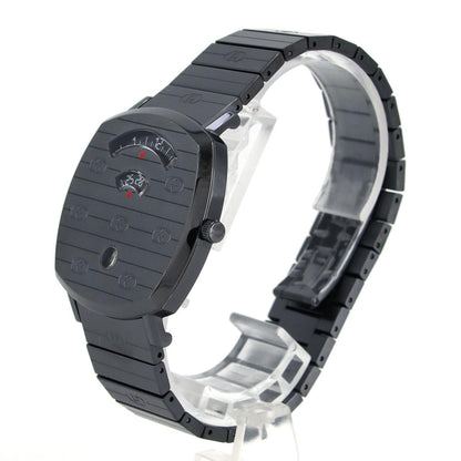 Gucci Grip Pvd 157.3 Ya157429 Ss Wristwatch Quartz