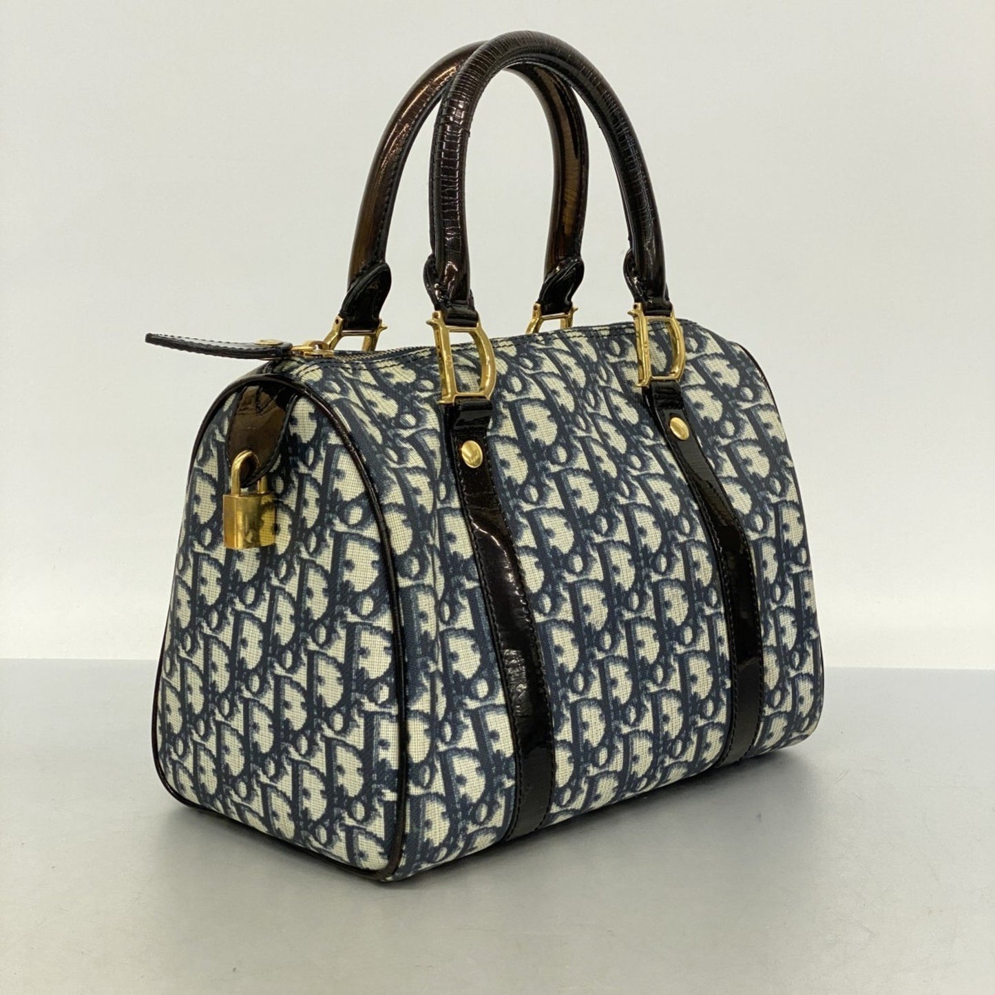 Christian Dior Trotter Handbag Navy