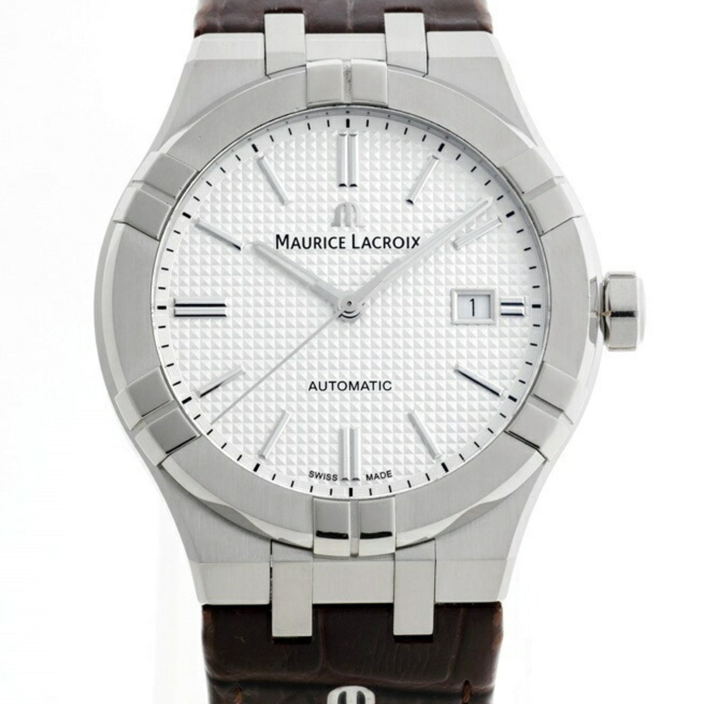 Maurice Lacroix Icon Automatic Date Ai6008-Ss001-130-1 Watch A-158761