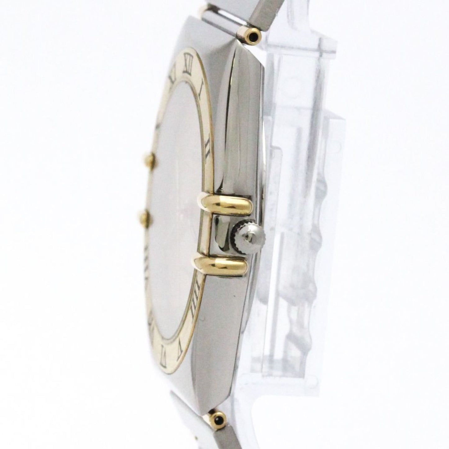 Omega Constellation 18K Gold Steel Quartz