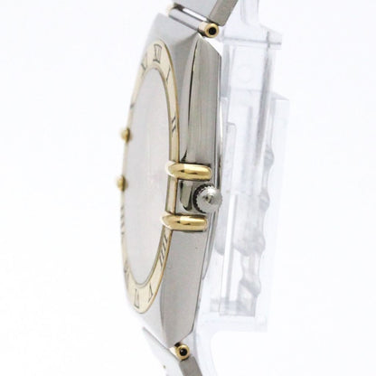 Omega Constellation 18K Gold Steel Quartz