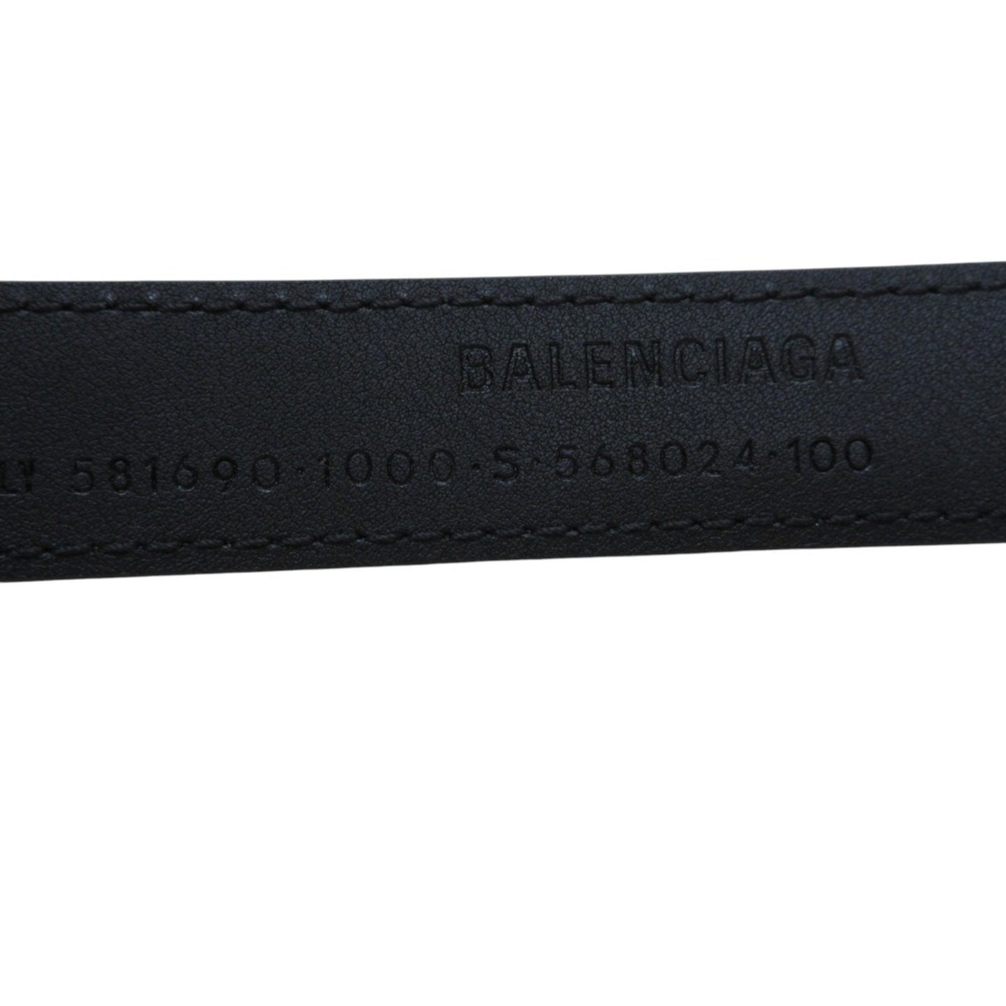 Balenciaga Bb Thin Belt