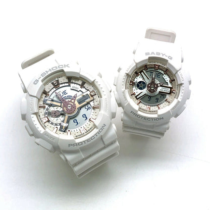 G-Shock Casio Lov-24A-7A Lover'S Collection 2024 White Rose Angel And Devil Watch