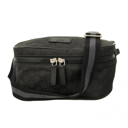 Gucci Gg Nylon Waist Bag 449182 Black