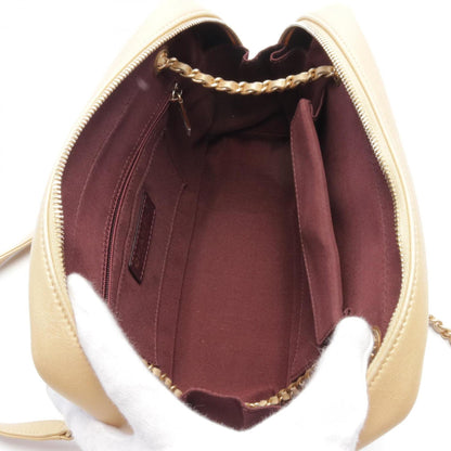 Chanel V-Stitch Shoulder Bag In Lambskin Leather