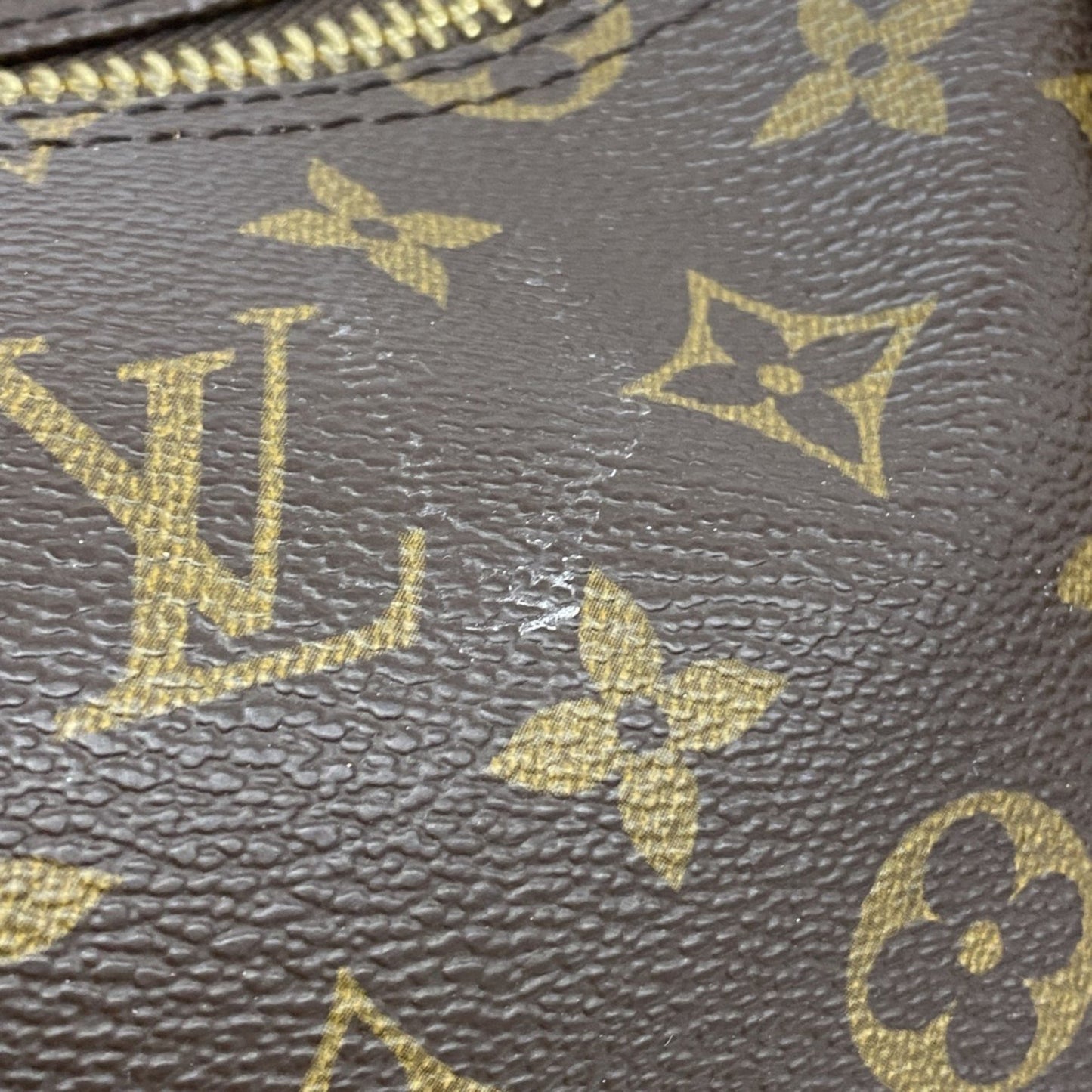 Louis Vuitton Monogram Keepall Bandouliere 55 Boston Bag M41414 Brown