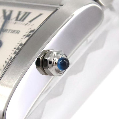 Cartier Tank Franaise Sm W51008Q3 Stainless Steel Quartz Watch
