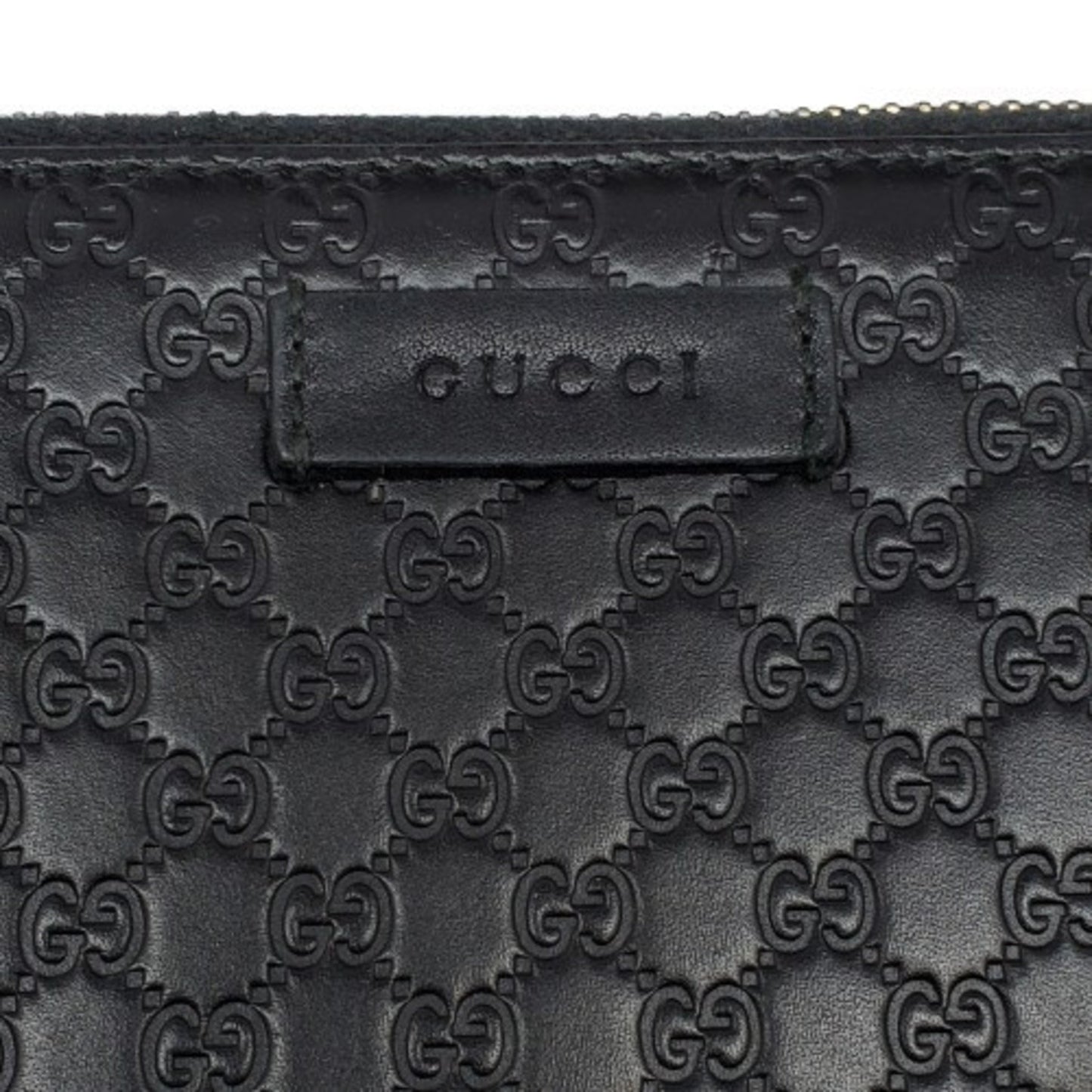 Gucci 449423 Guccissima Round Compact Wallet Purse