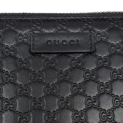 Gucci 449423 Guccissima Round Compact Wallet Purse