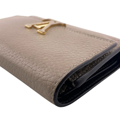Louis Vuitton M62159 Portefeuille Capucines Compact Wallet Lv Tri-Fold Beige