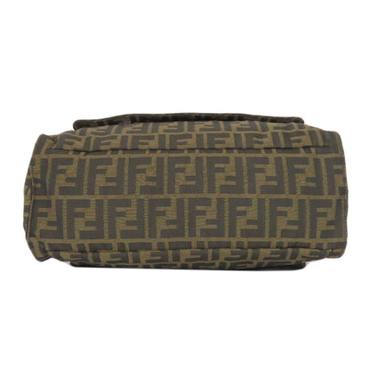 Fendi Zucca Pattern Handbag Canvas