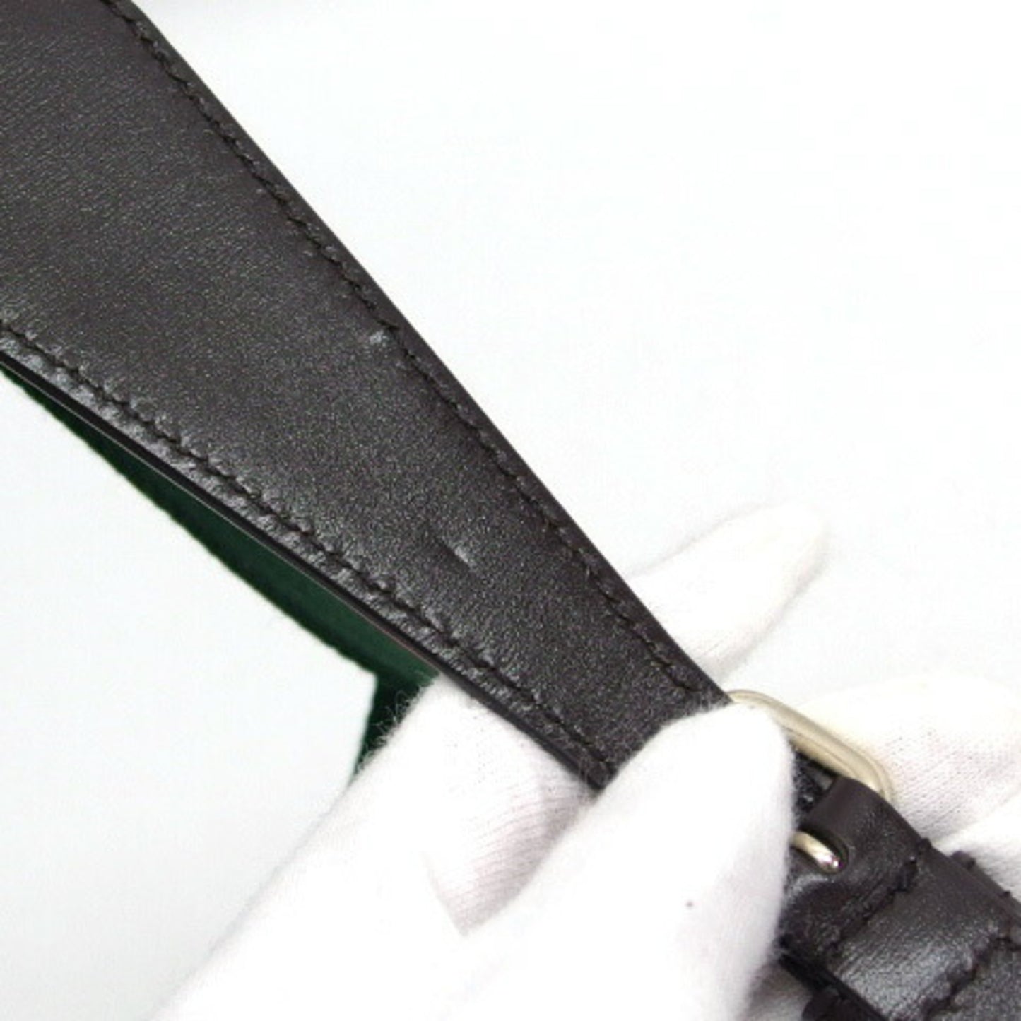 Gucci Gg Shadow Sherry Line Mini Bucket Bag Shoulder Unused