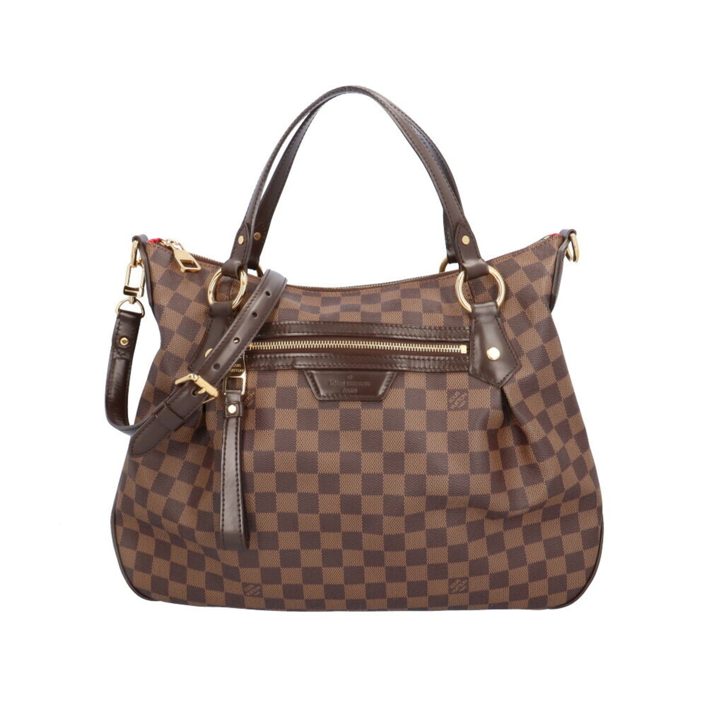 Louis Vuitton Evora Mm Damier Shoulder Bag Canvas N41131 Brown