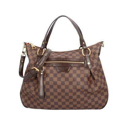 Louis Vuitton Evora Mm Damier Shoulder Bag Canvas N41131 Brown