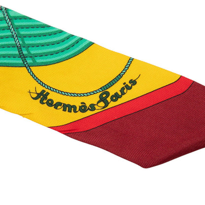 Hermes Herms Twilly Clic Clac Modern Cannage Scarf