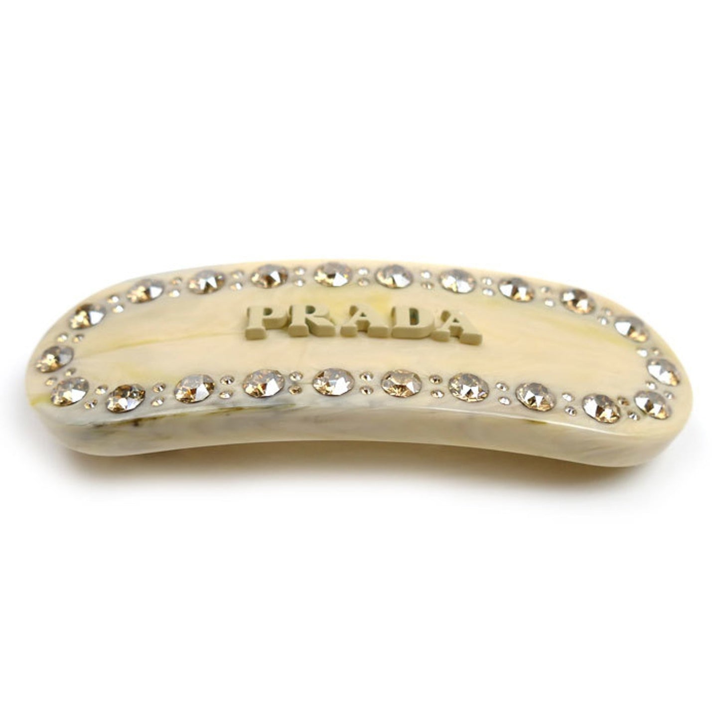 Prada Prada Resin Barrette Plex Hair Clip