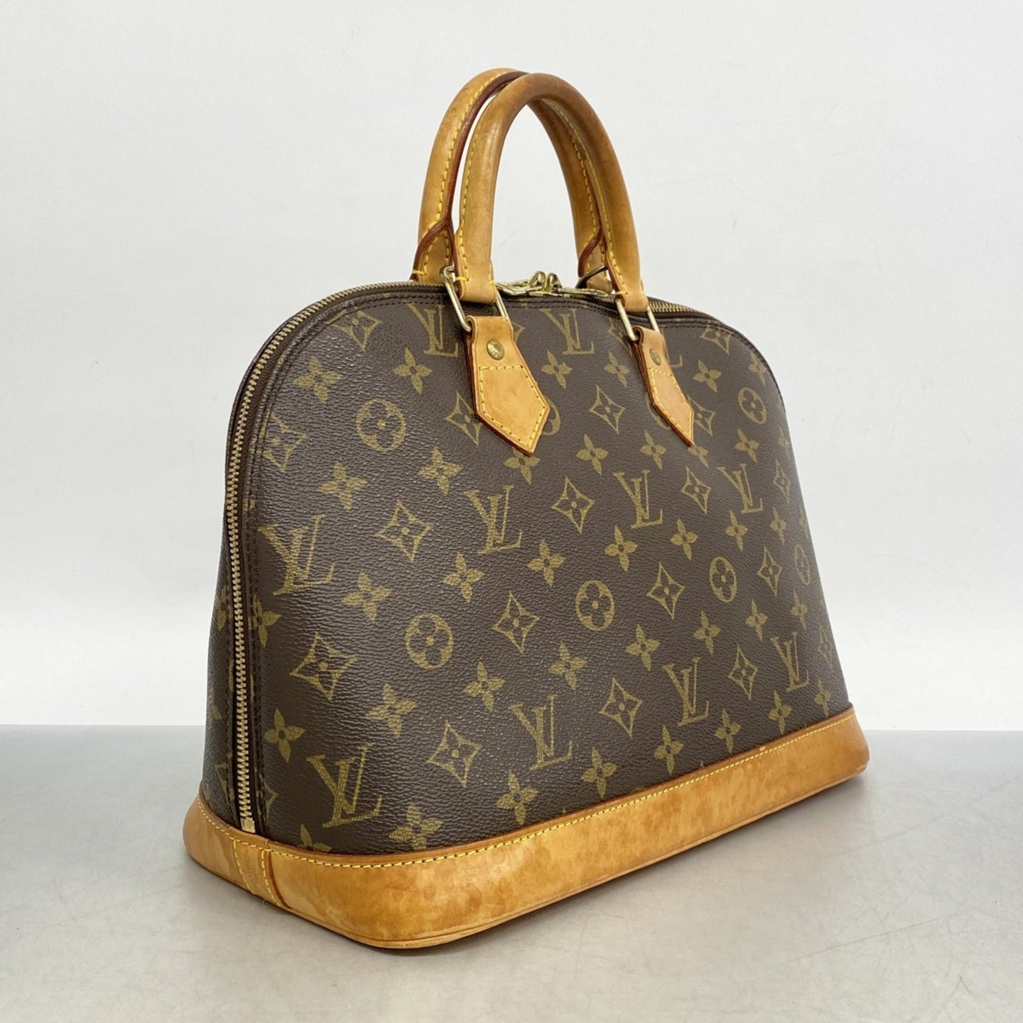 Louis Vuitton Monogram Alma Handbag M51130 Brown